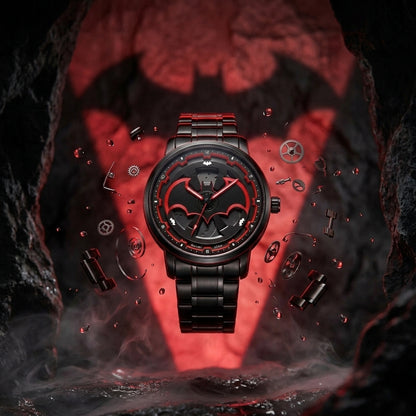 Reloj de Murciélago Giratorio